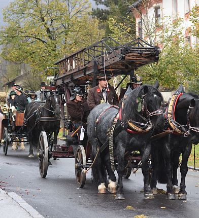 Parade of horses Pferdeherbst Mils